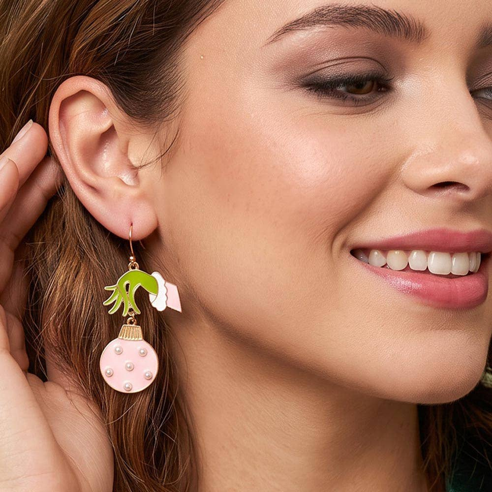 Stealing Christmas Earrings