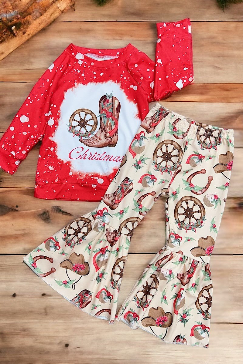 Western Christmas 2 Piece Set