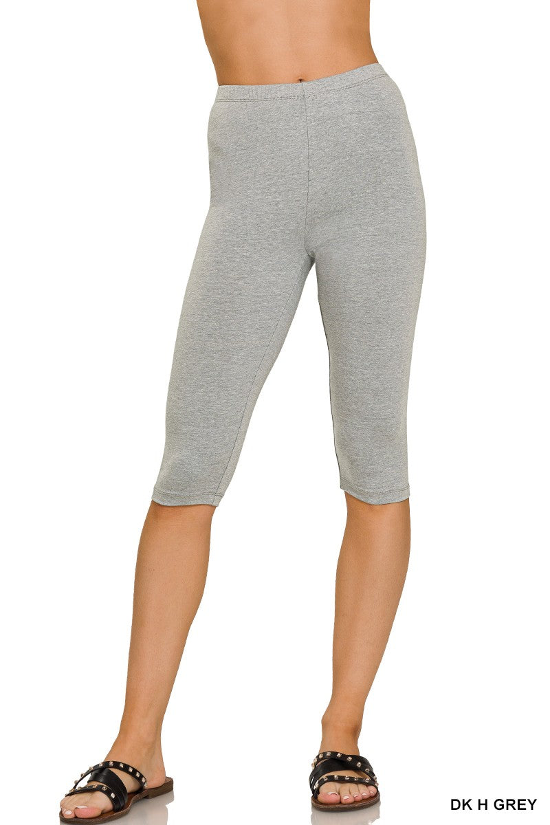 Cotton Capri Leggings