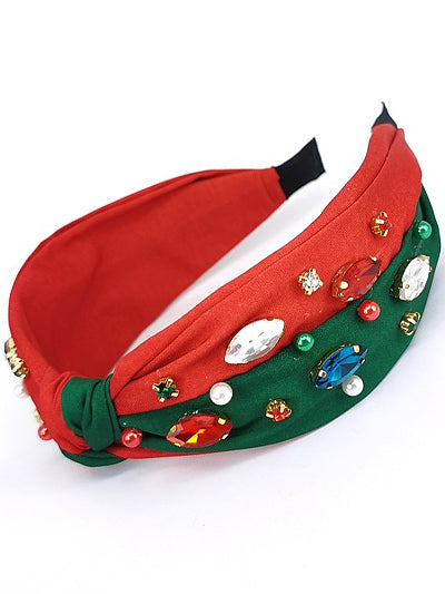 Festive Bejeweled Headband
