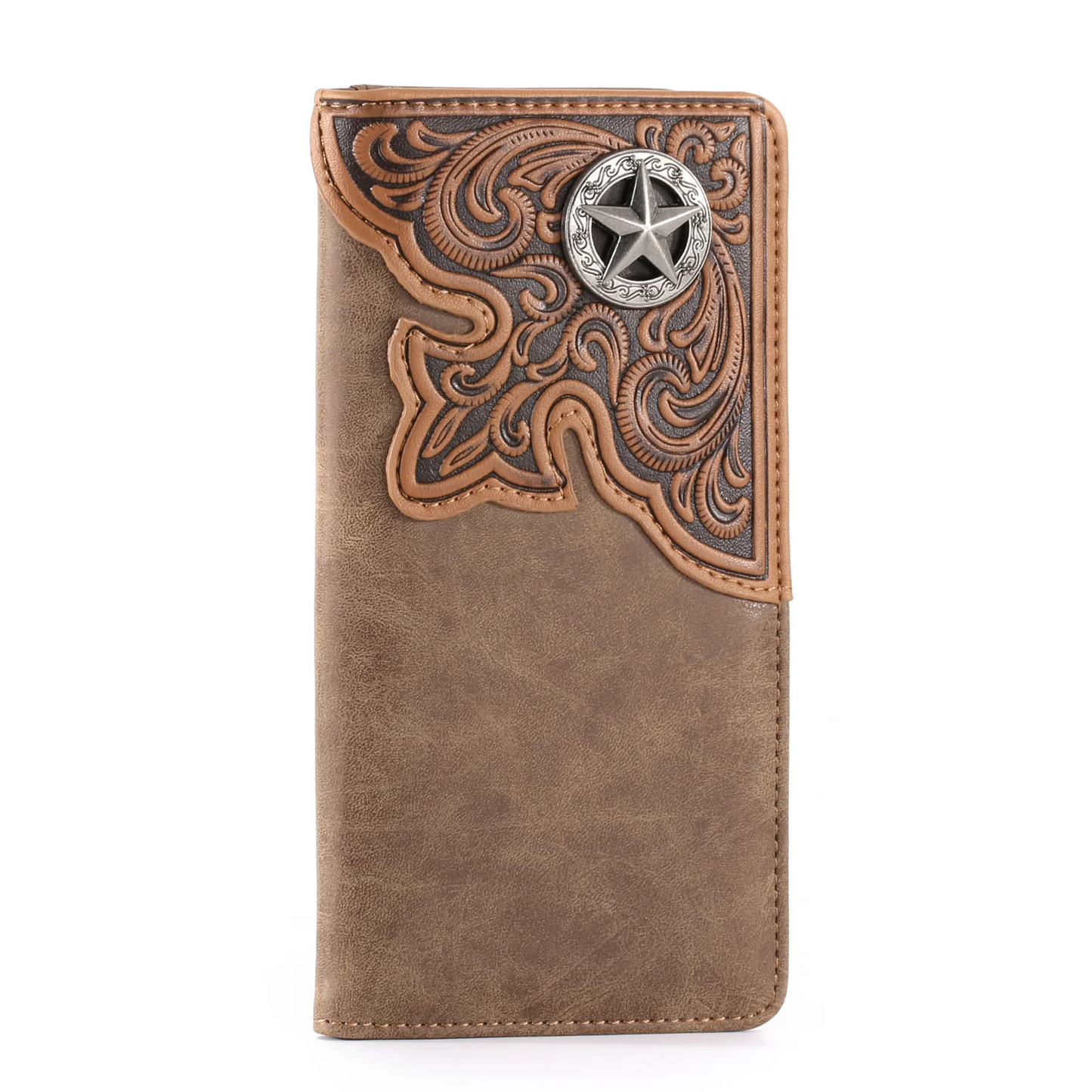 Montana West Bi-Fold Long Wallet