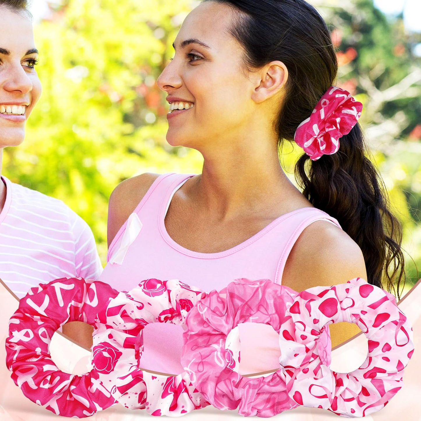 Breast Cancer Scrunchie