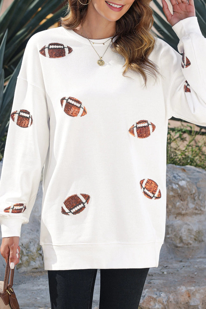 Game Day Sequin Sweater