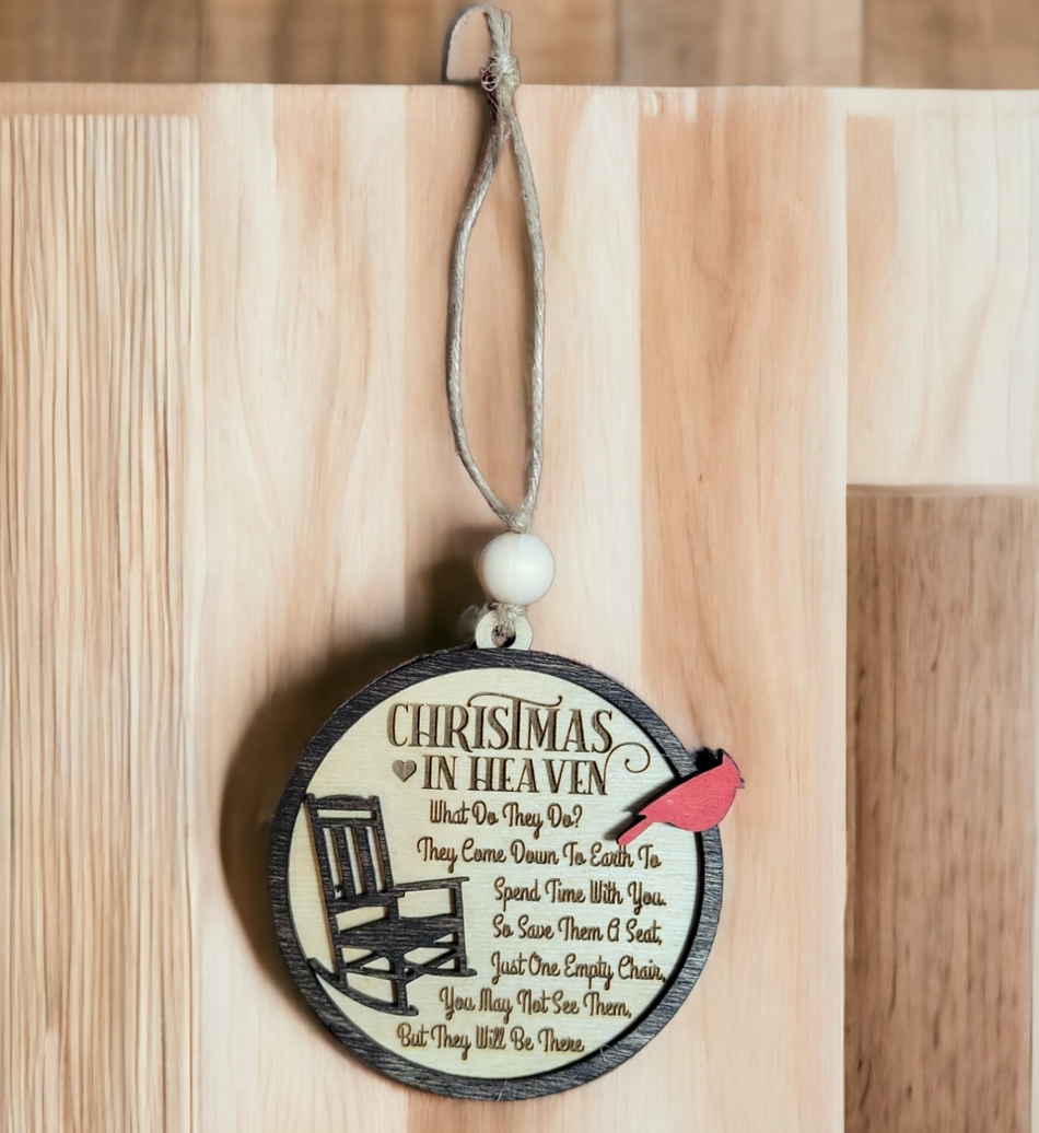 Christmas In Heaven Ornament