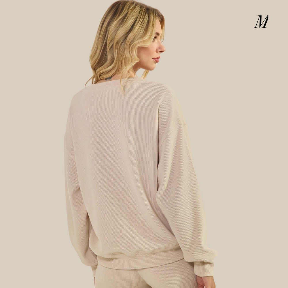 God Is Love Corduroy Sweatshirt