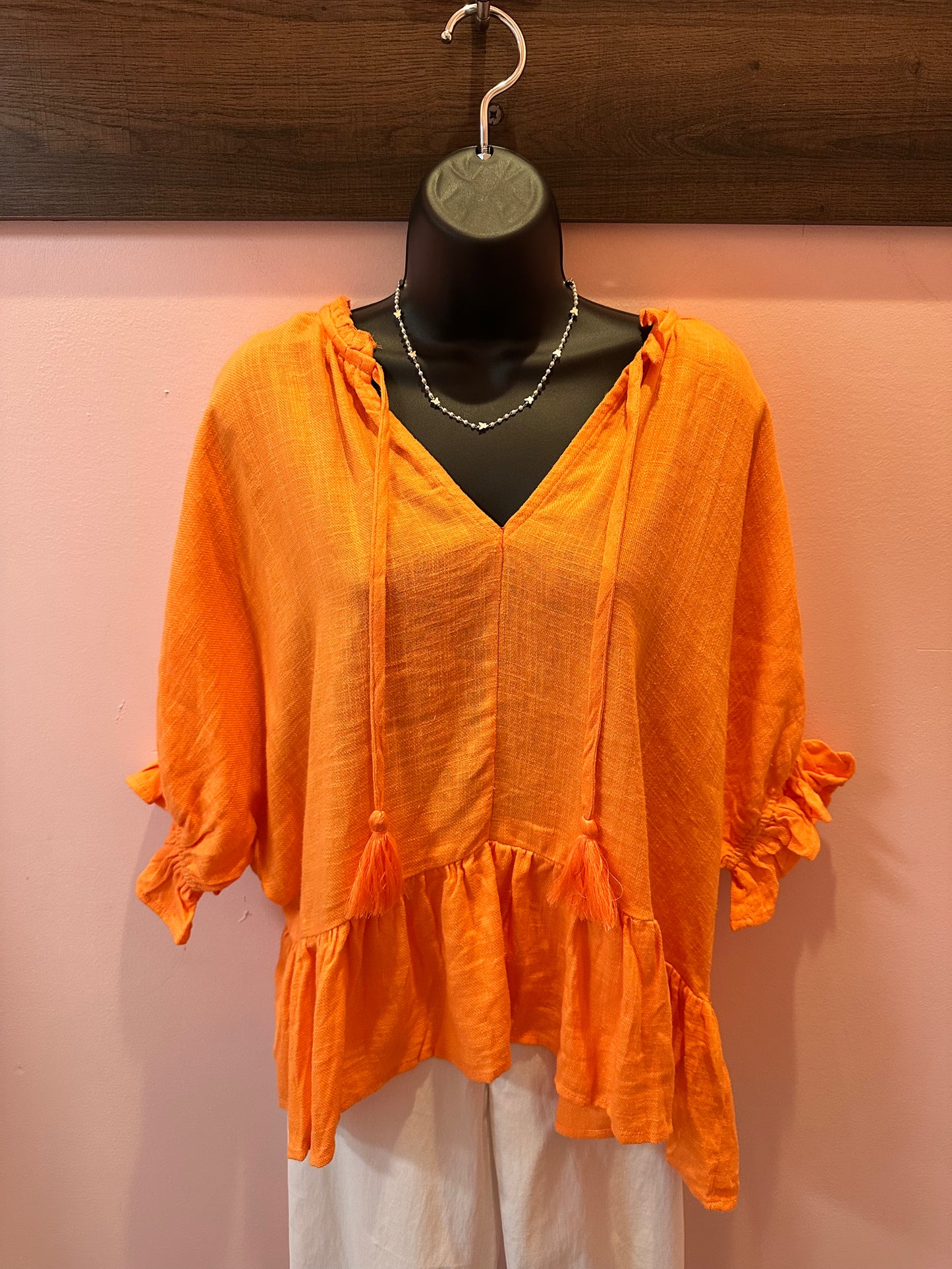 Peach Sherbet Blouse