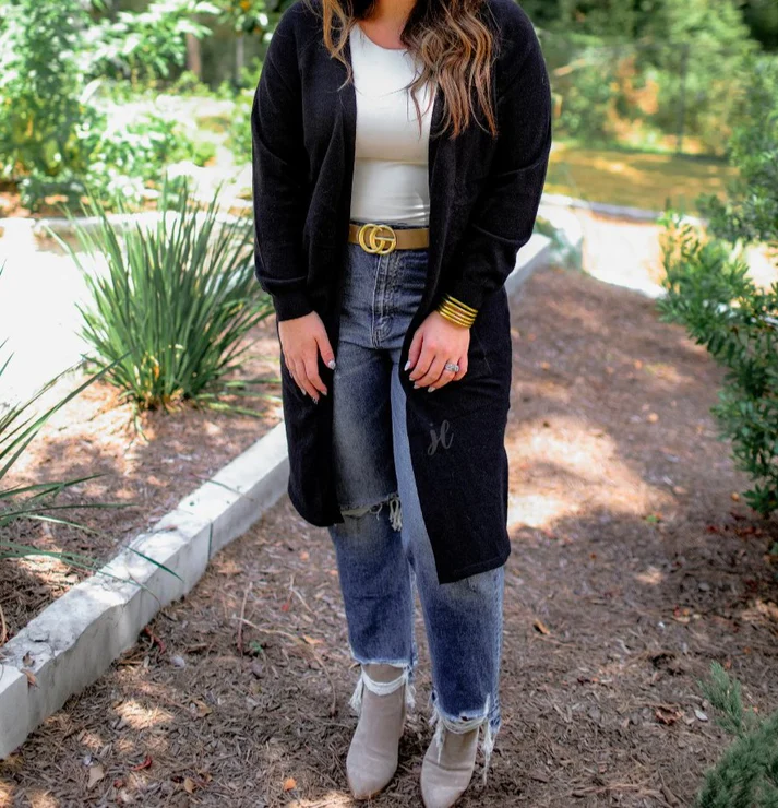 On The Go Pocket Cardigan