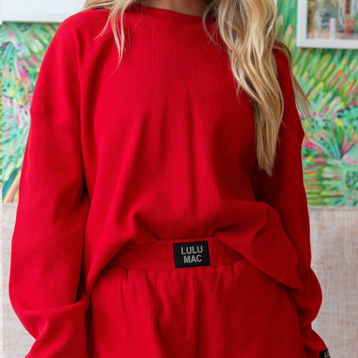 Lulu Mac Waffle Pop Top