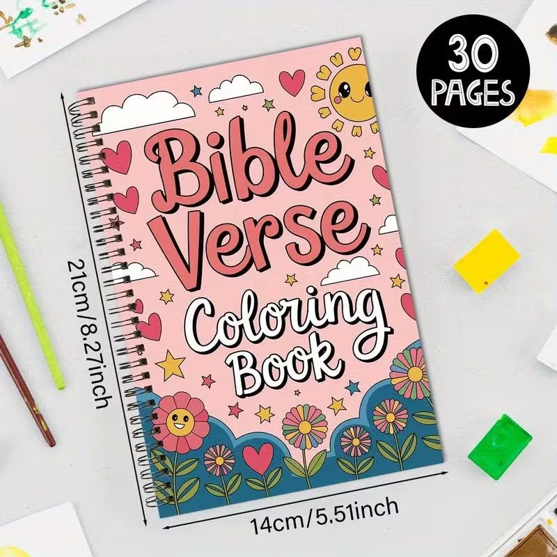 Bible Verse Coloring Book