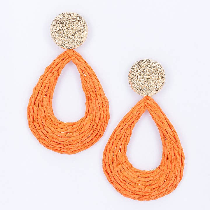 Metal & Paper Earrings