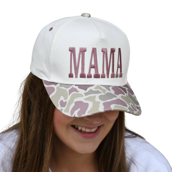 Lulu Mac Mama Embroidered Hat