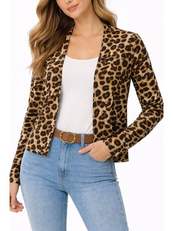A Touch Of Leopard Cardigan