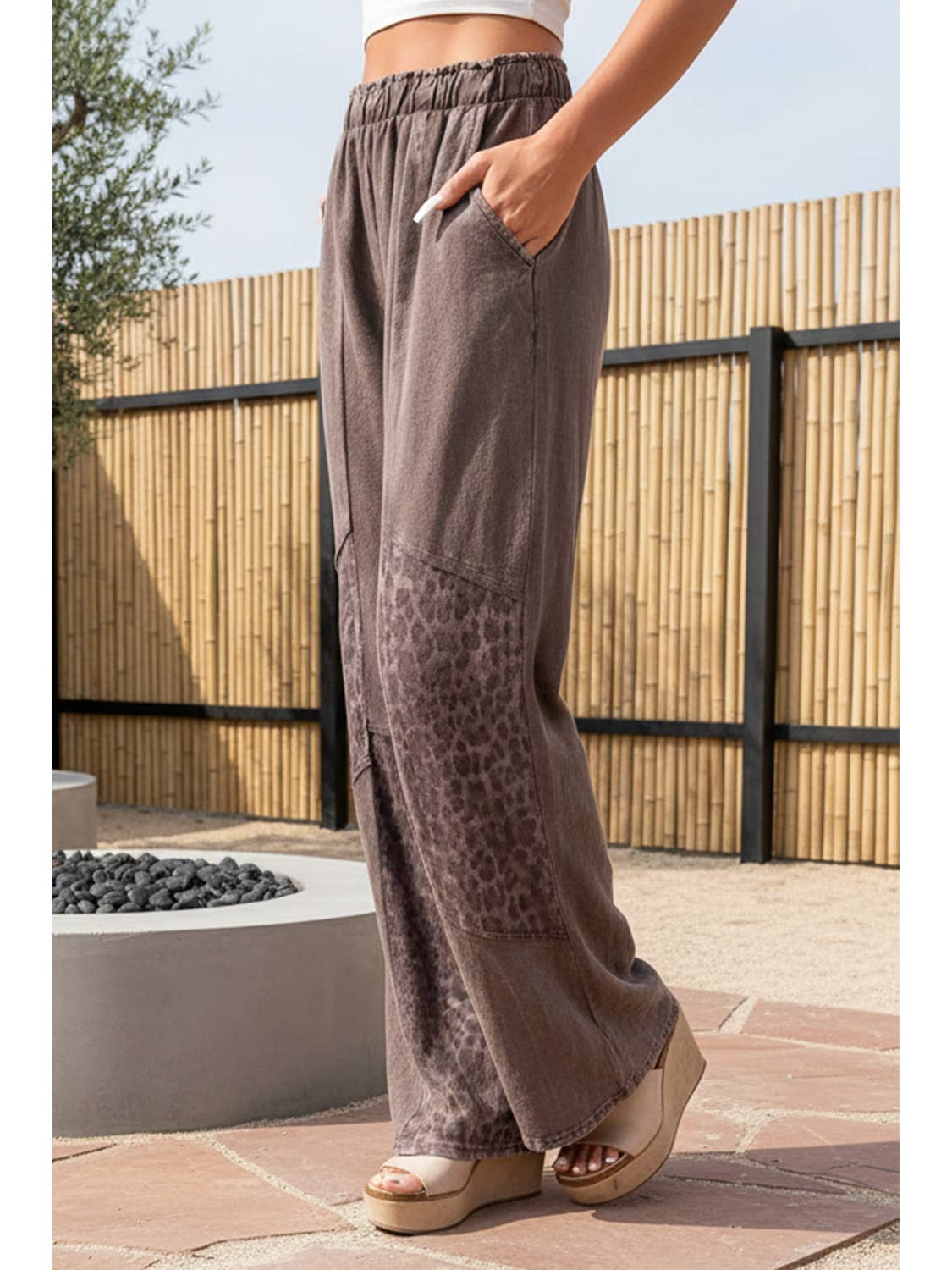 Leopard Dreams Patchwork Pants