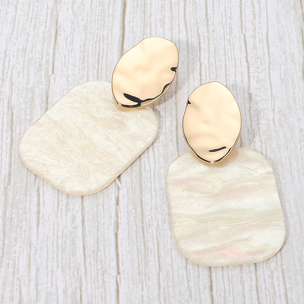 Bold Glitter Geo Earrings