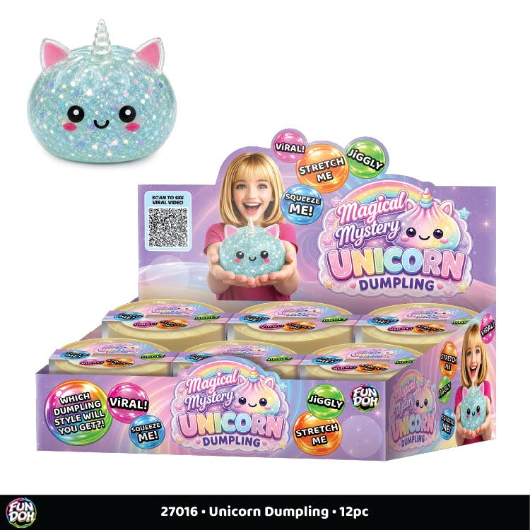 PRE- ORDER Unicorn Squishy Dumpling