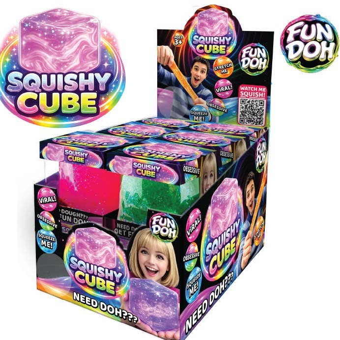 Fun Doh Squishy Cube