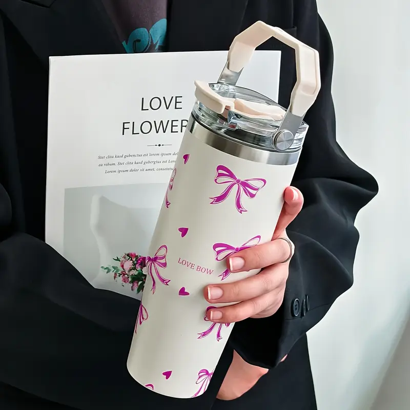 30oz Flip Straw Tumbler