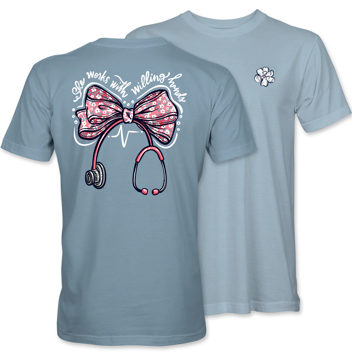 Nurse Bow Tee