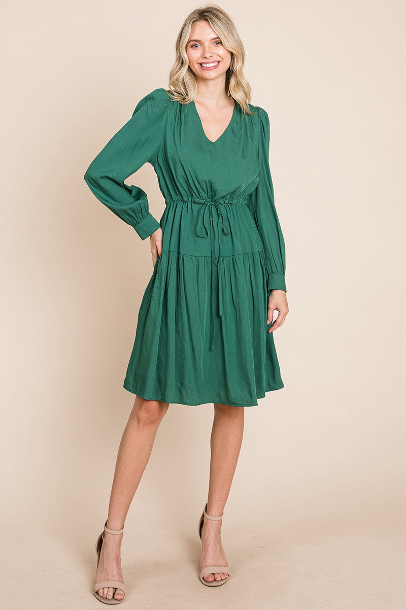 Avocado Crescendo Dress – Lady Dorothy Boutique