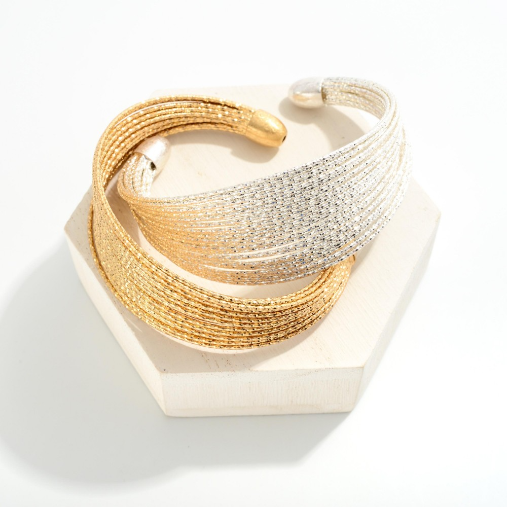 Tapered Sparkle Cuff