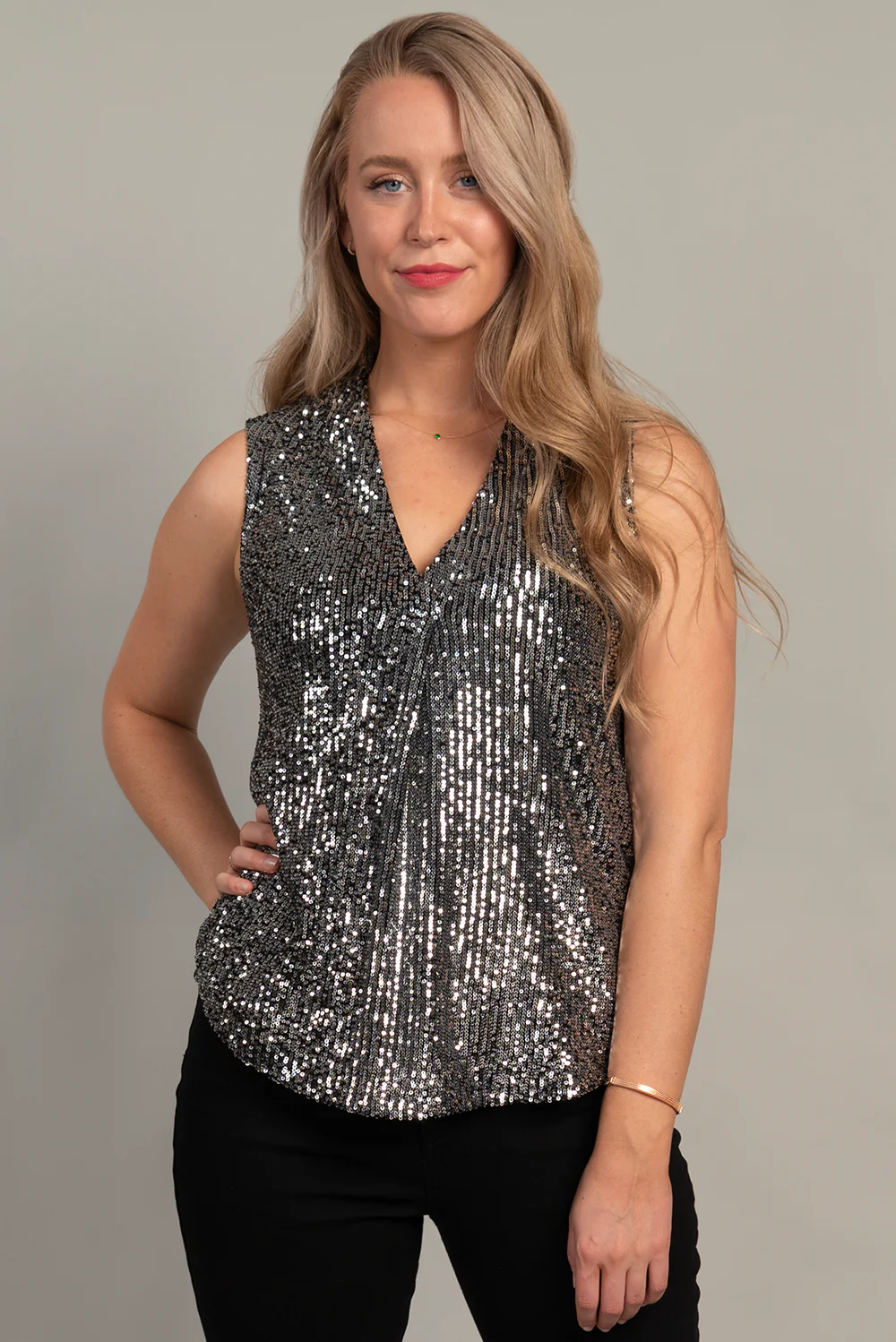 Holidazed Pleated Tank