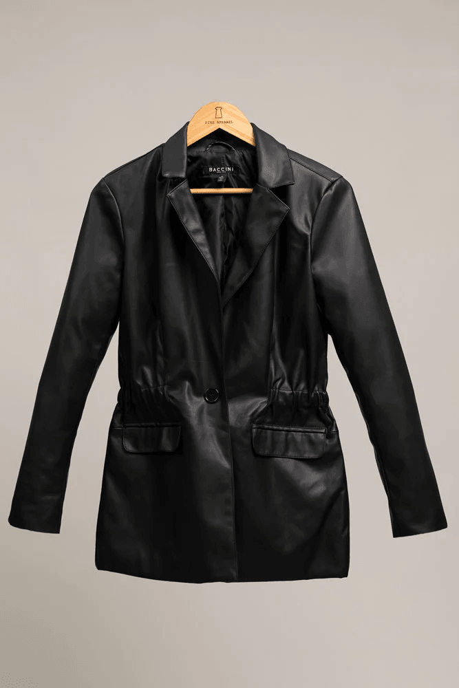 Agent Black Jacket - Lady Dorothy Boutique