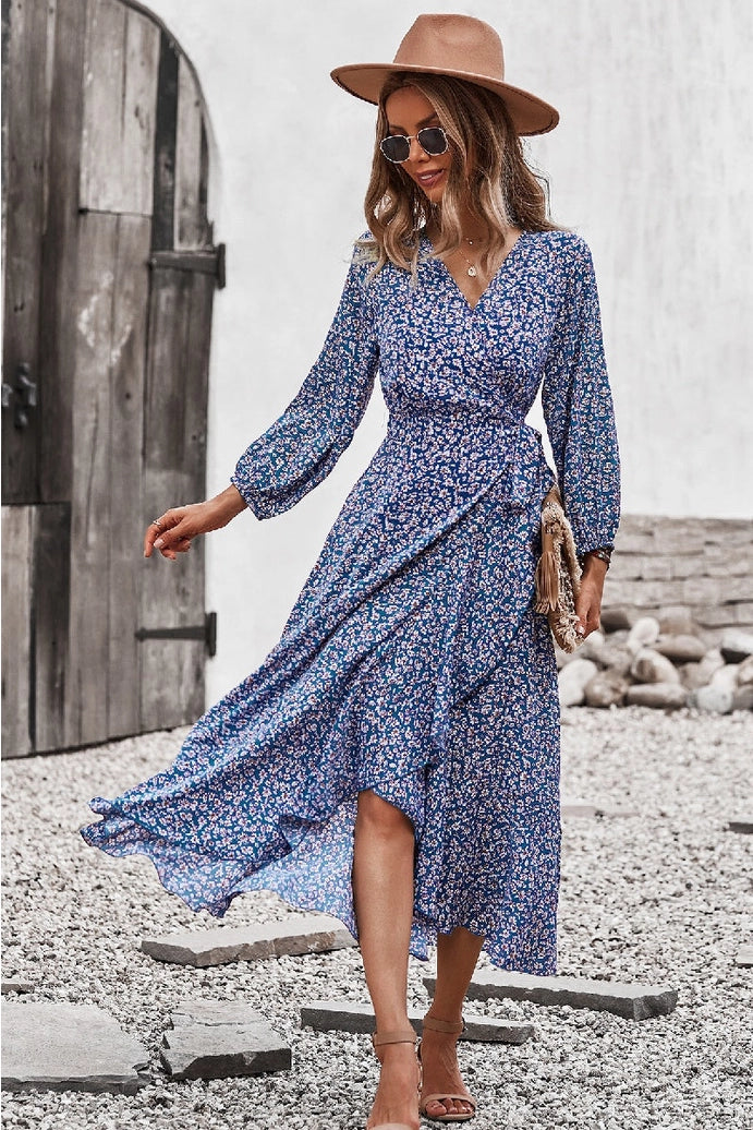 Boutique wrap dress shop