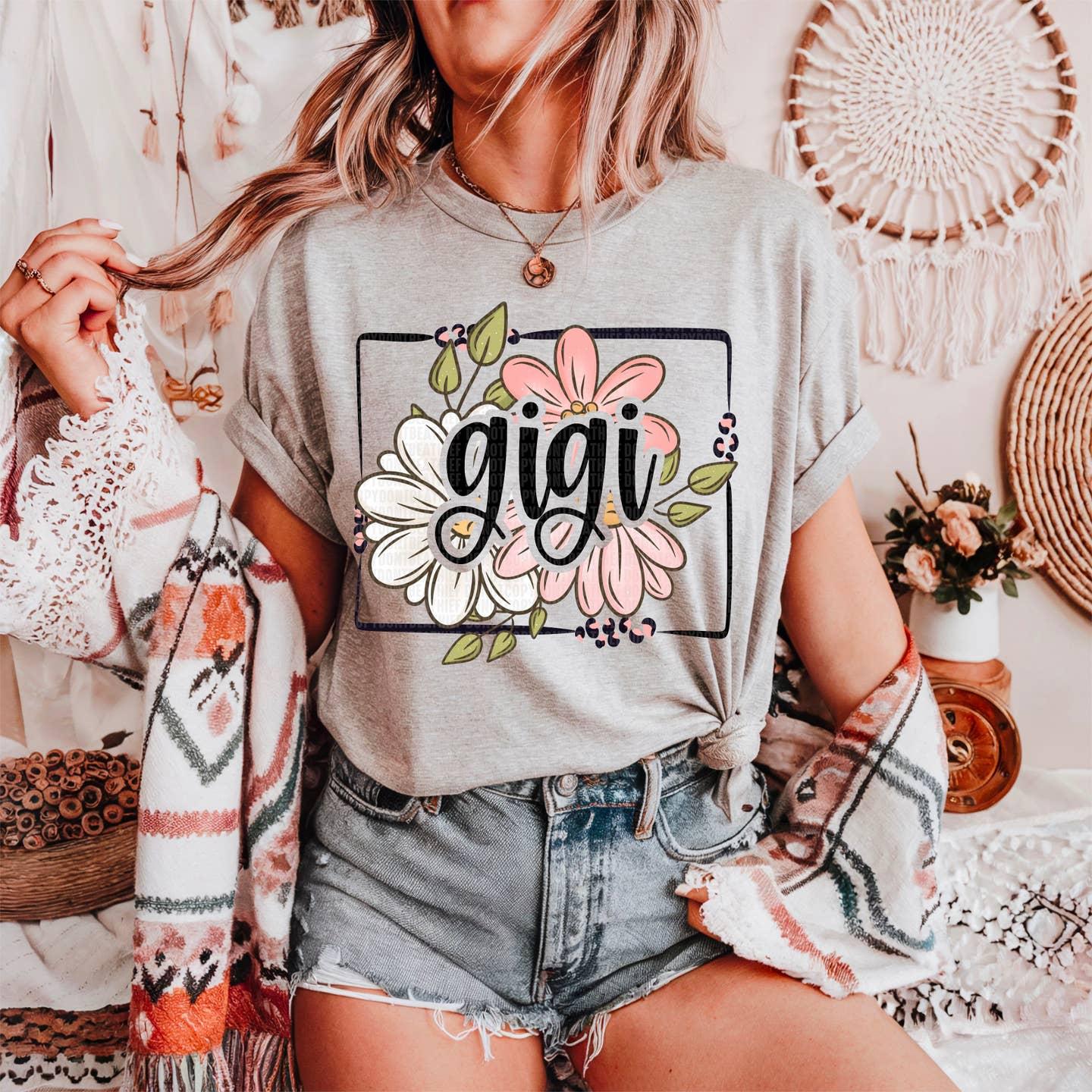 Gigi Flowers Tee