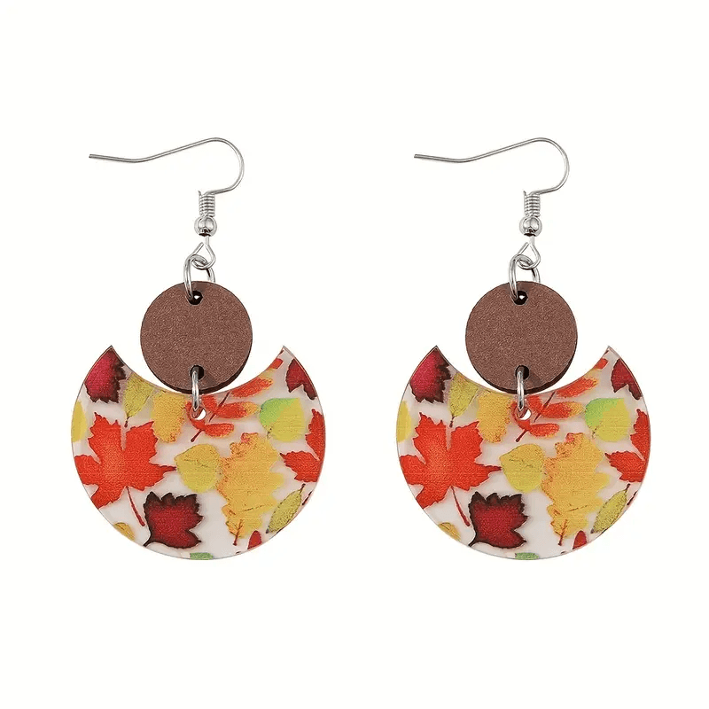 Fall Acrylic Earrings - Lady Dorothy Boutique