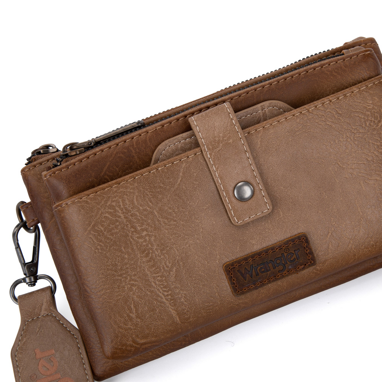 Wrangler Dual Zipper Crossbody