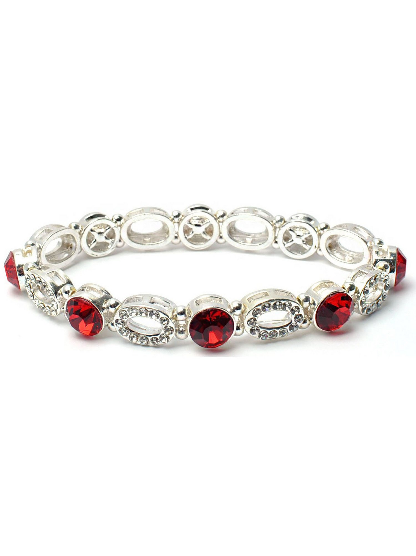 Crystal Rhinestone Stretch Bracelet