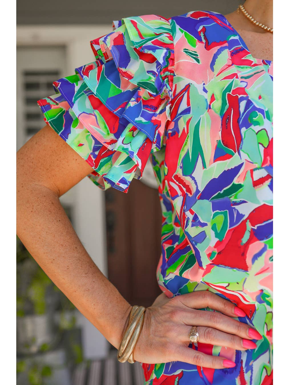 Talk Of The Tropics Blouse