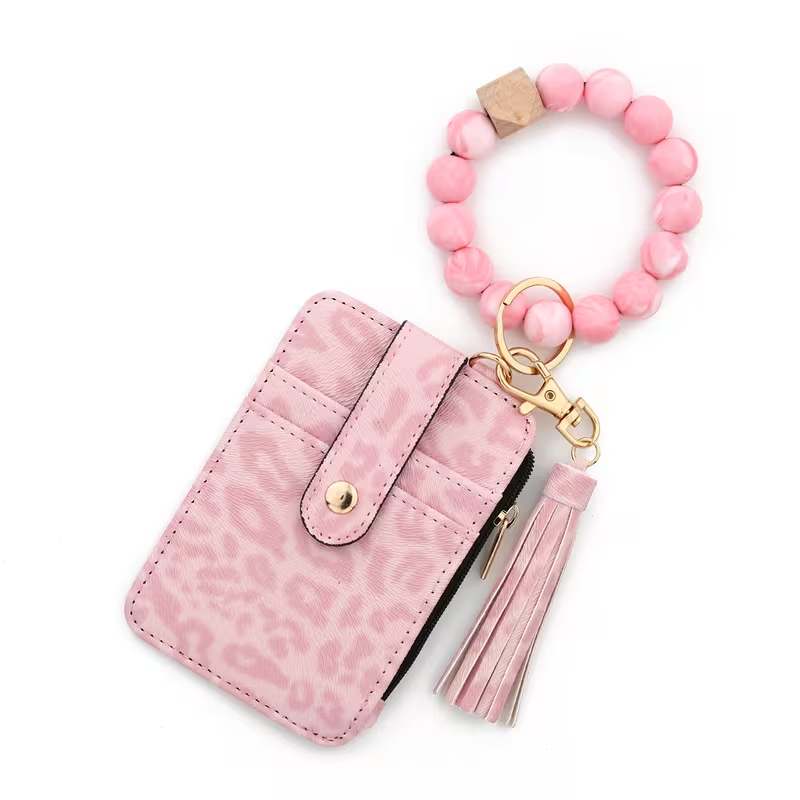 Bangle Keychain With Card Holder