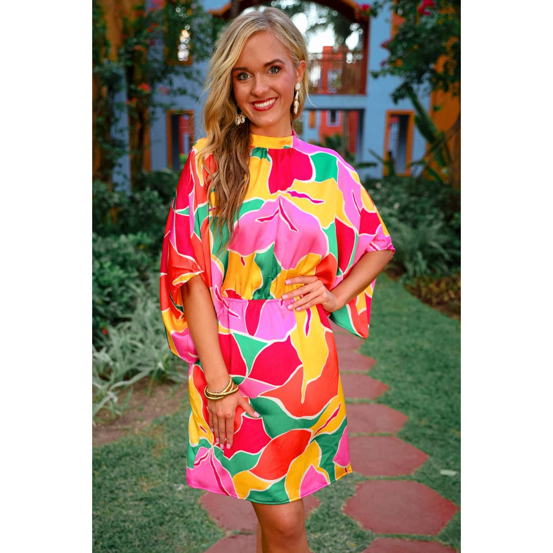 Emeline Satin Dress