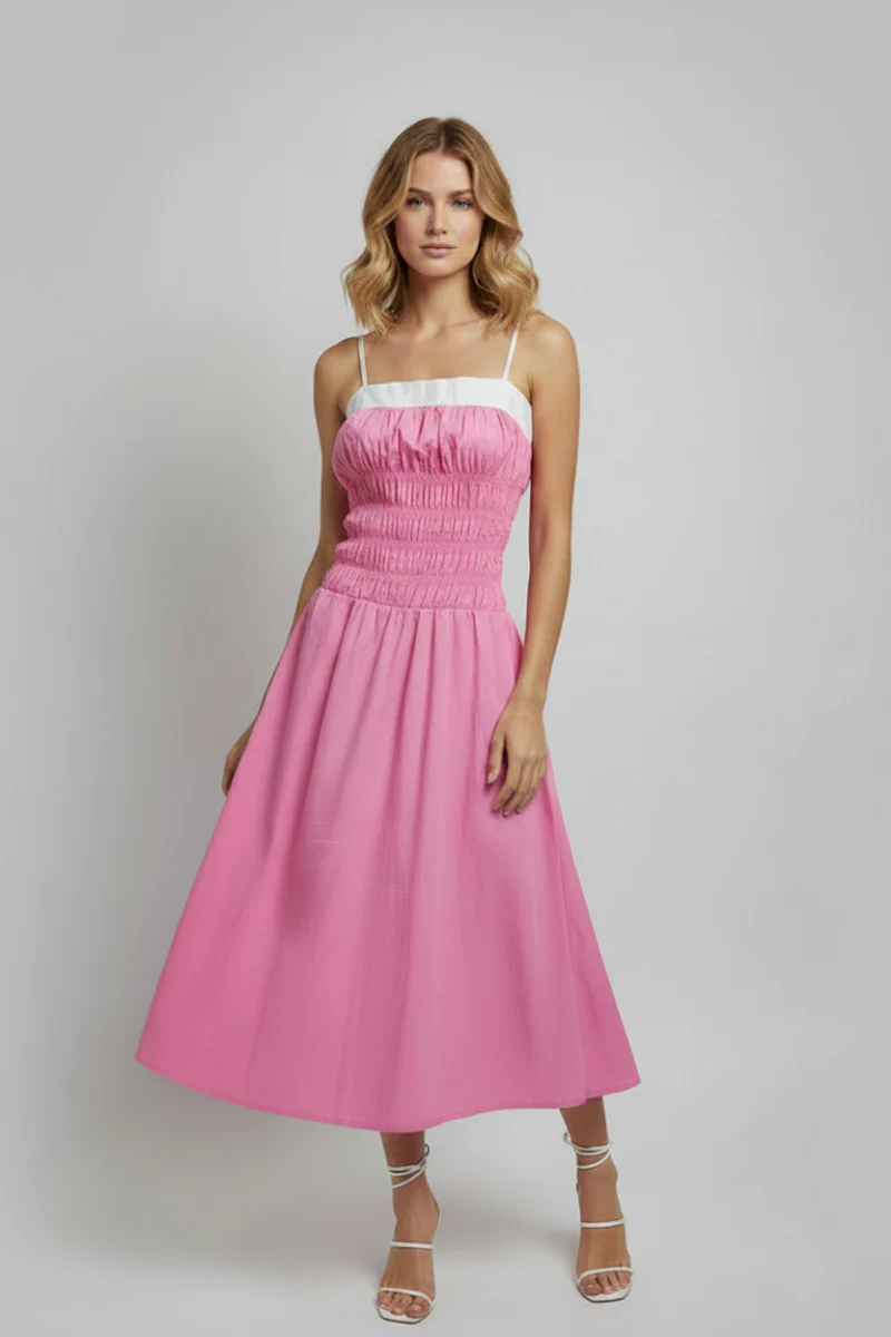 Timeless In Pink Dress