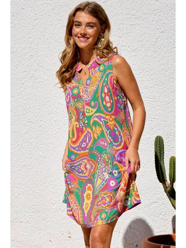 Perfection In Paisley Dress