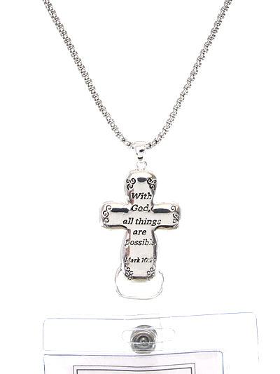 Lanyard Badge Holder - Lady Dorothy Boutique