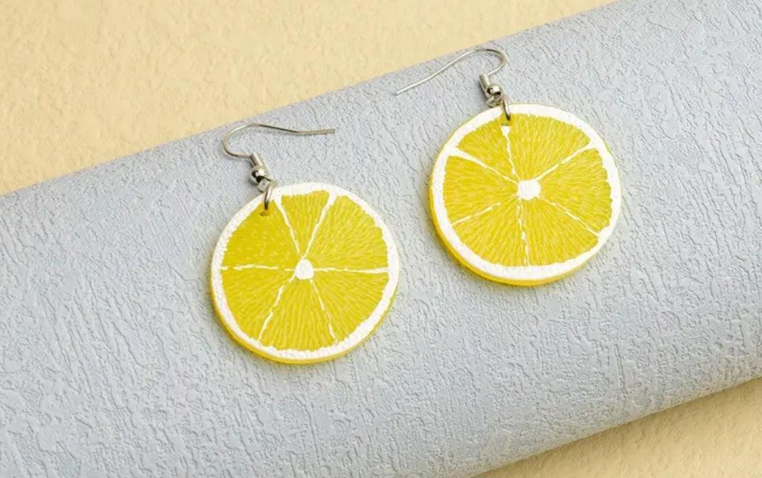 Lemon Earrings - Lady Dorothy Boutique