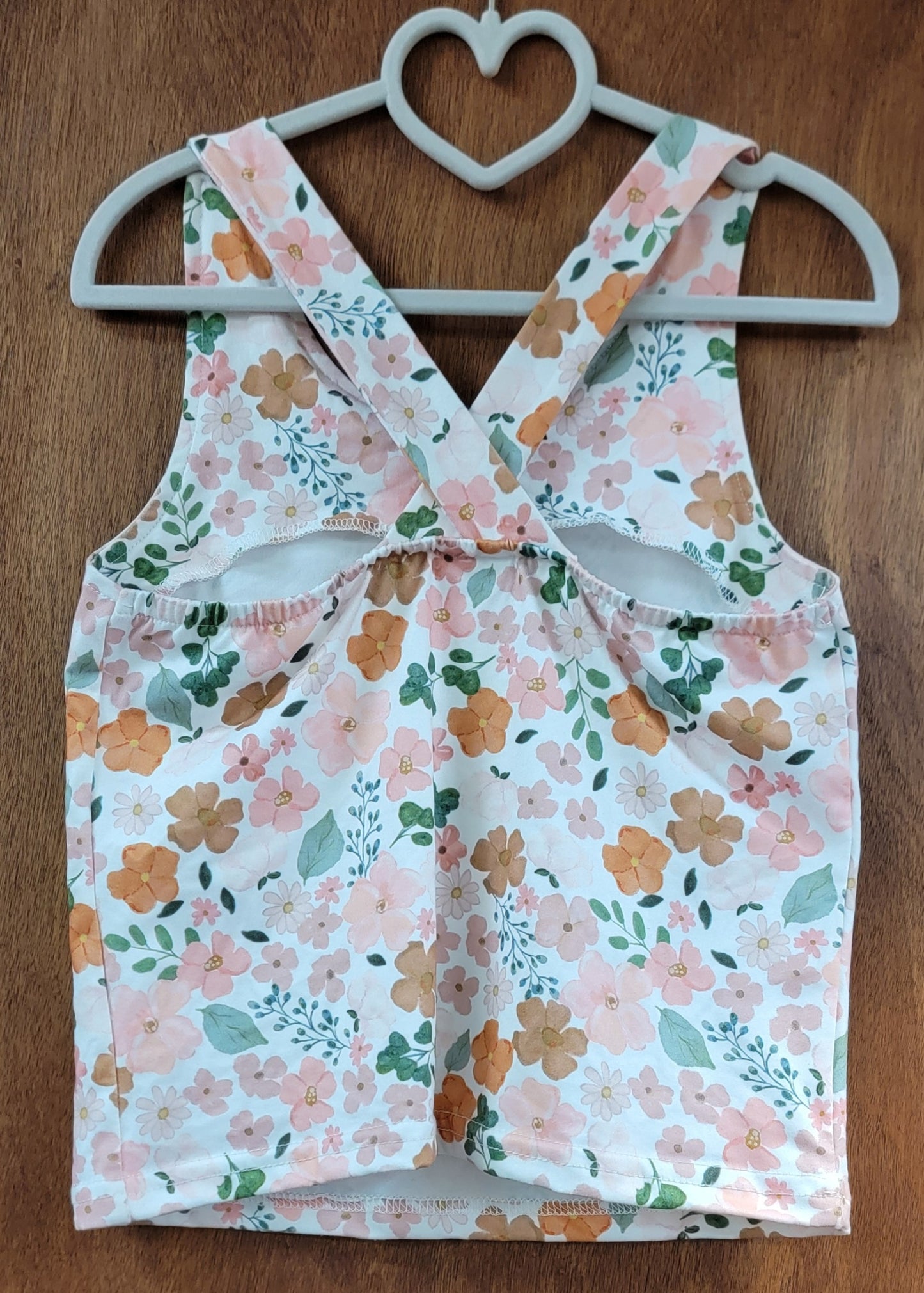 Girls Floral Tank Top