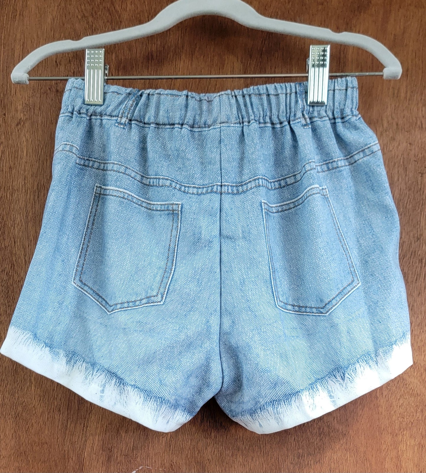 Girls Elastic Waist Shorts