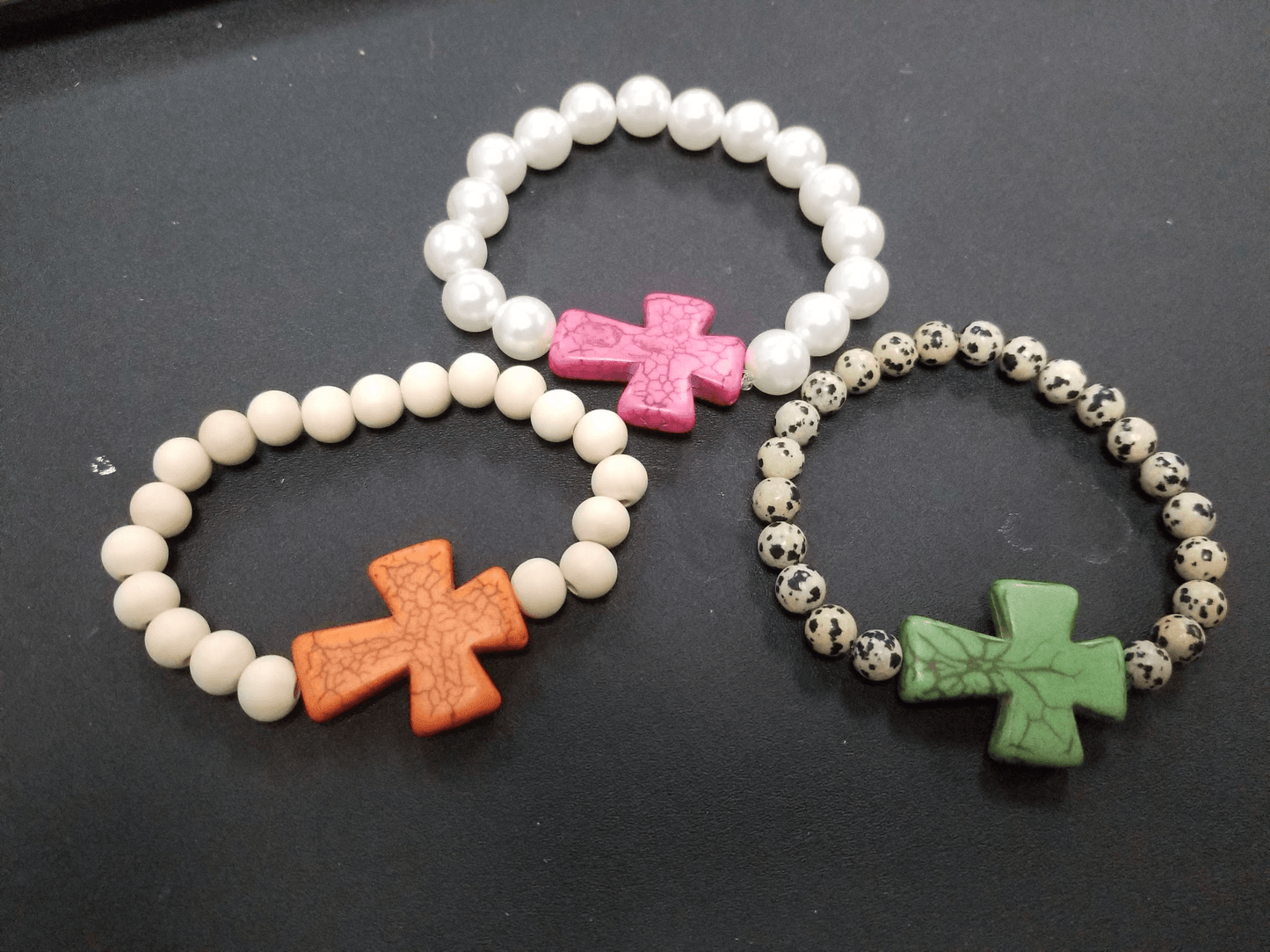 Cross Stretch Bracelet - Lady Dorothy Boutique