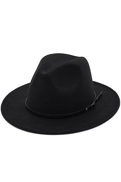 Faux Wool Fedora - Lady Dorothy Boutique