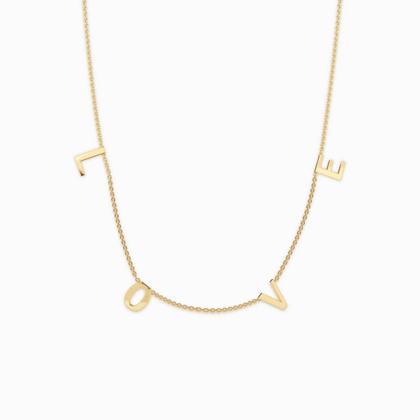 The LOVE Letter Necklace - Lady Dorothy Boutique