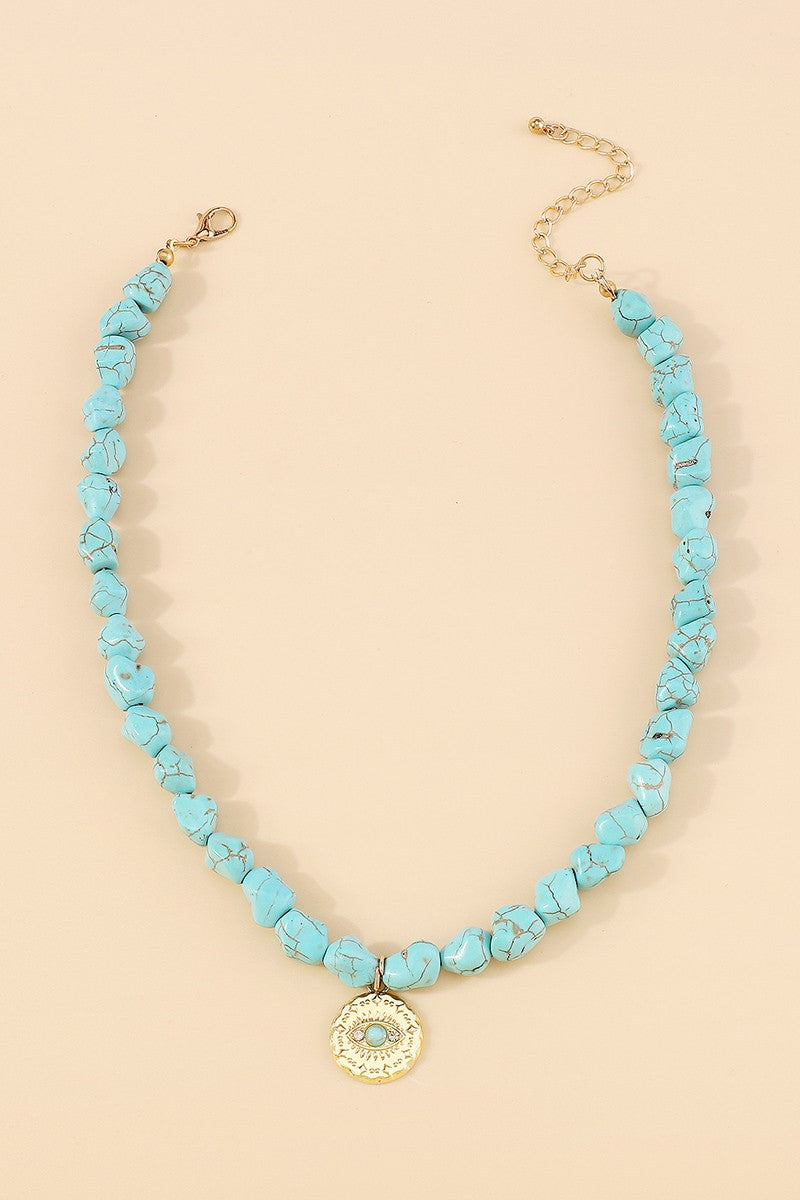 Turquoise Pendant Necklace