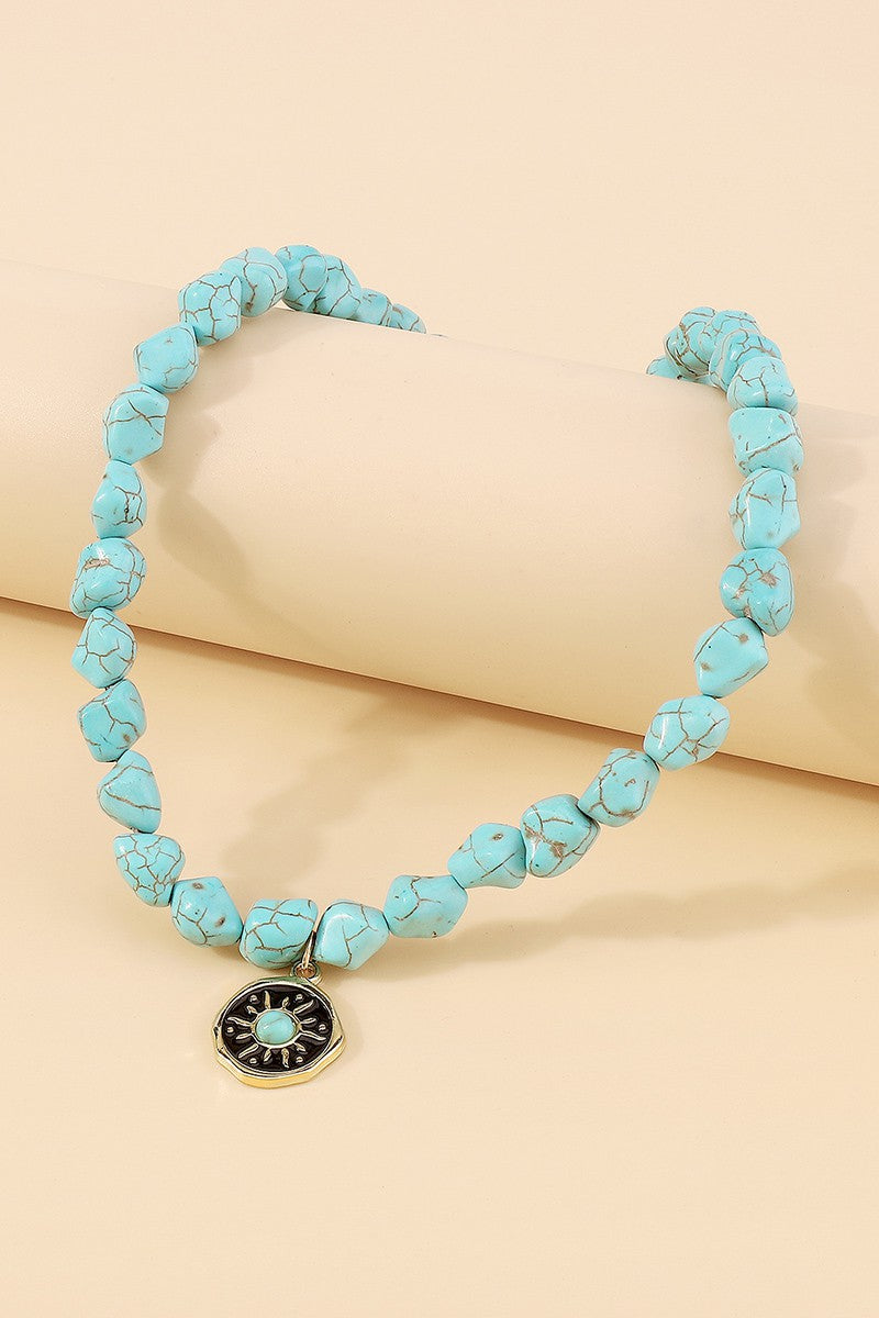 Turquoise Pendant Necklace