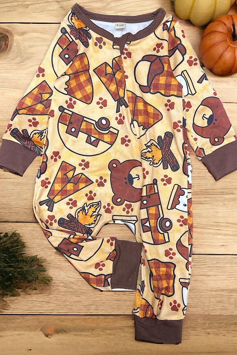 Camp With Me Onesie