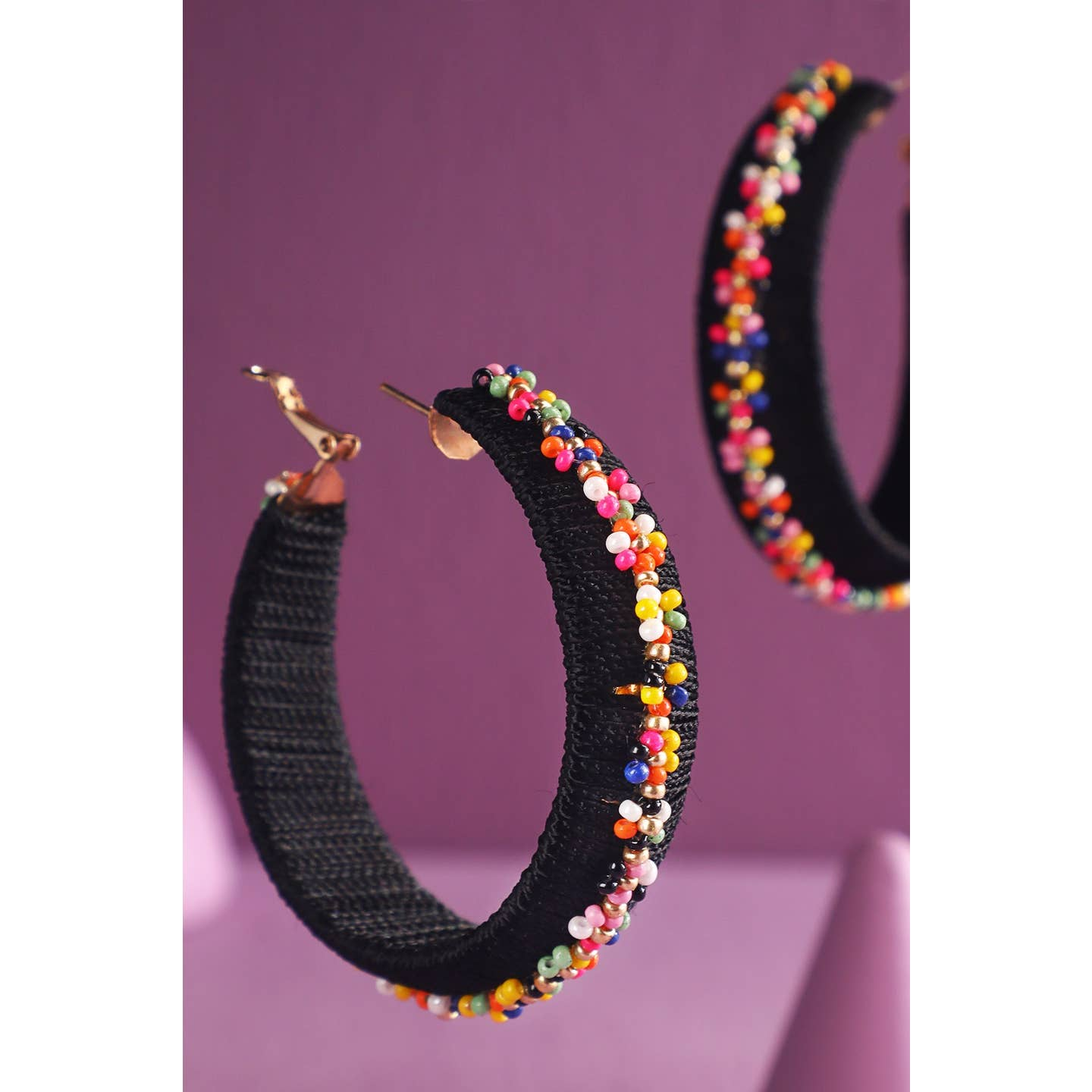 Thread Wrapped Hoops