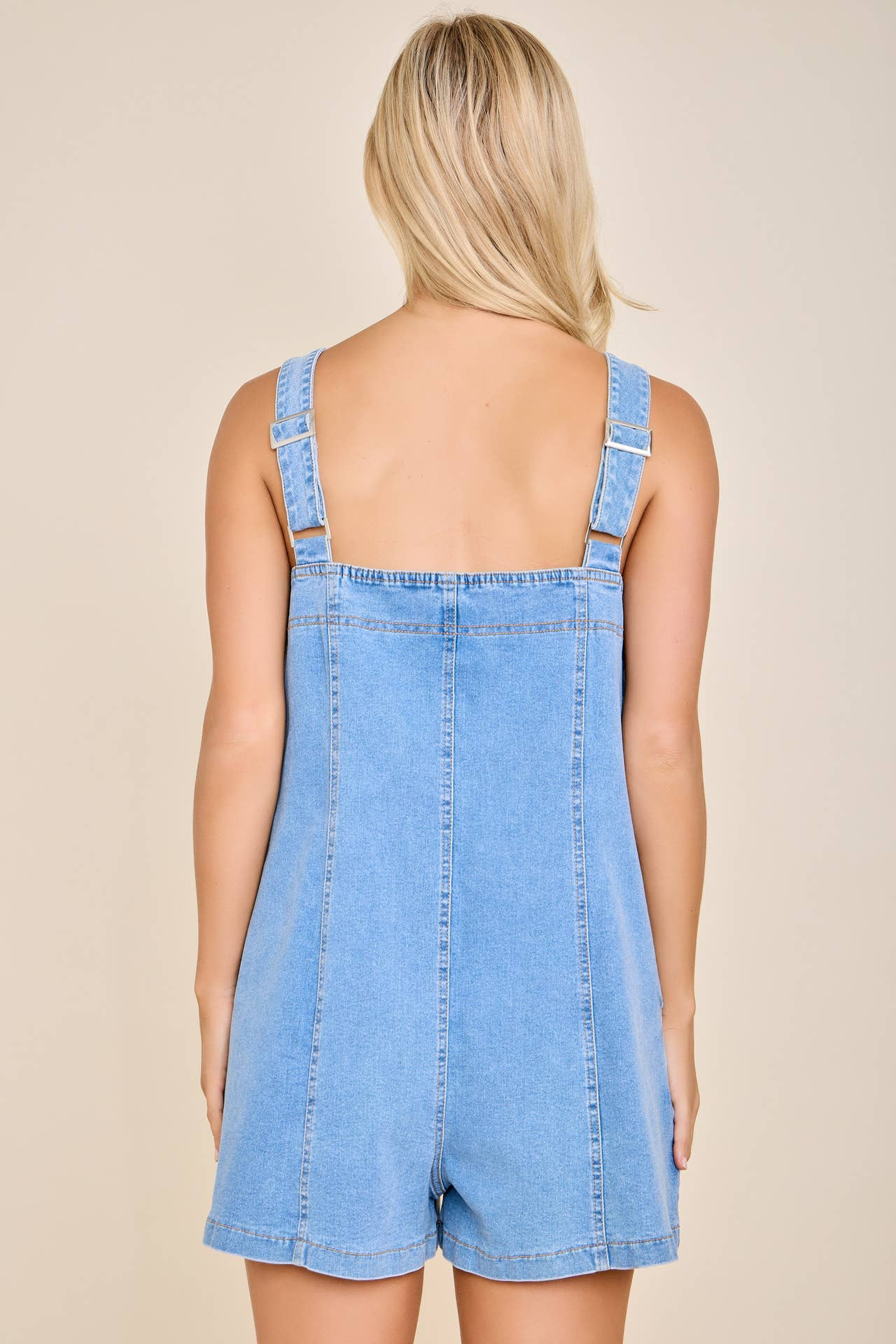 Know You Best Denim Romper