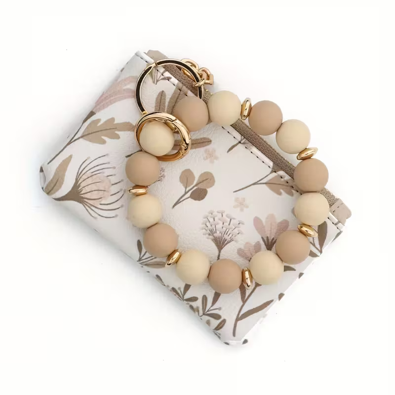 Bangle Keychain With Pouch