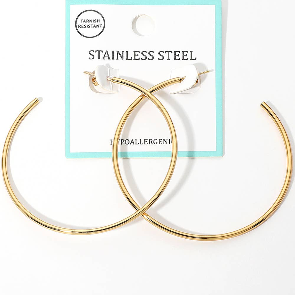 Stainless Steel Hoops